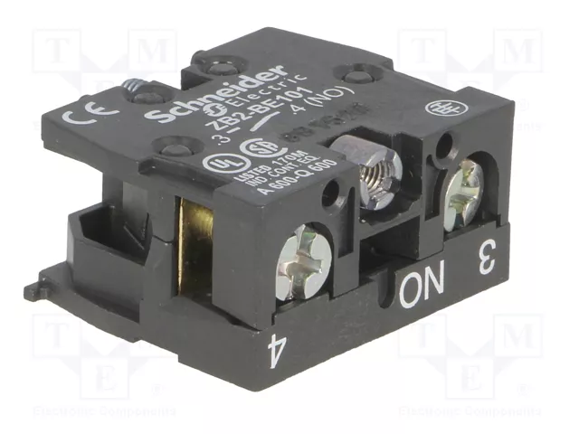 Schneider Electric ZB2BE101 Interruptor de ayuda negro Schneider Electric ZB2BE101 Interruptor de ayuda negro