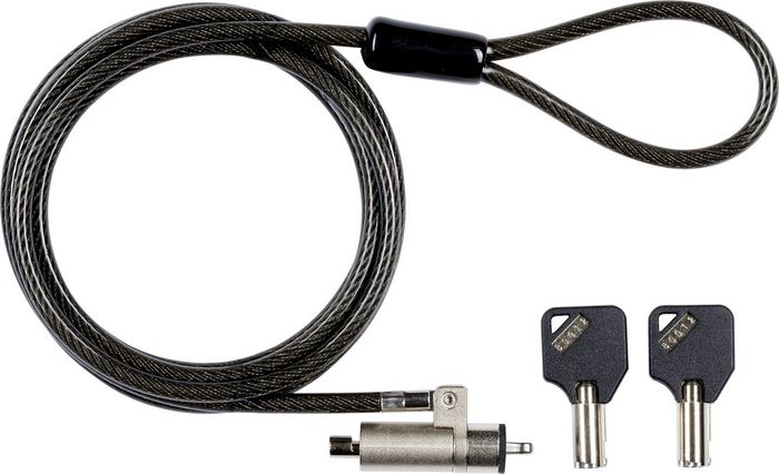 eSTUFF Cerradura de Seguridad con Llave Maestra para K-Slot (Kensington Standard Slot), Compatible con Portátiles y Tablets - Paquete de 25 unidades eSTUFF Cerradura de Seguridad con Llave Maestra para K-Slot (Kensington Standard Slot), Compatible con Portátiles y Tablets - Paquete de 25 unidades