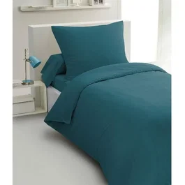 Home Linge Passion HP72065 Juego de Edredón 2 Piezas Microfibra 82 g 140 x 200 cm Azul Pato