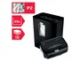 REXEL ProMax RSS1535 Destructora de papel, corte en tiras 6mm, 35L, Negro