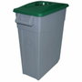 Denox Cubo Basura Reciclaje 65L Verde (2 Unidades)