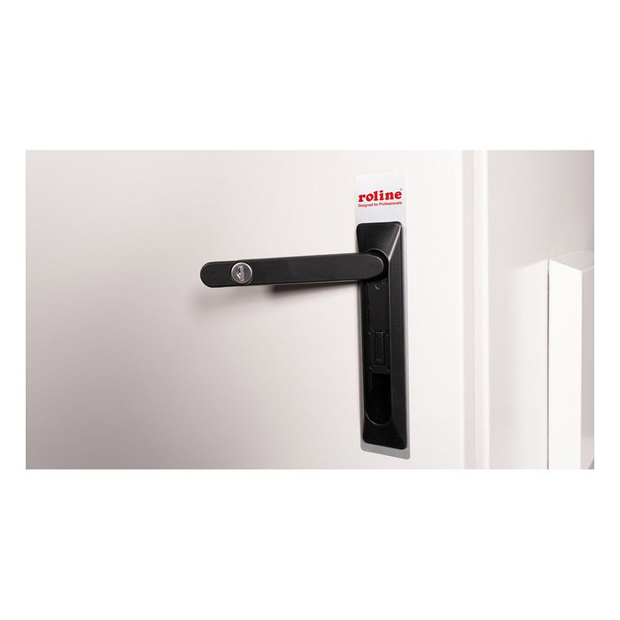 ROLINE 19-Zoll (48.3 cm) Wandgehuse Pro 9 HE, 9U, 600x600 mm, IP55, outdoor, Grau, Rack de pared, 40 kg