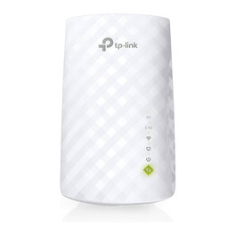 TP-Link RE220 Repetidor WLAN Extensor de WiFi Doble Banda 433 Mbps, Ethernet 10/100 Mbps, WiFi 5 (802.11ac), con Puerta de Enlace Inteligente y Botón WPS, Blanco