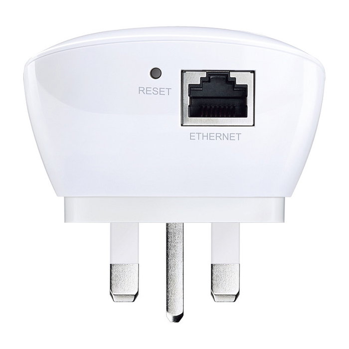 TP-Link RE220 Repetidor WLAN Extensor de WiFi Doble Banda 433 Mbps, Ethernet 10/100 Mbps, WiFi 5 (802.11ac), con Puerta de Enlace Inteligente y Botón WPS, Blanco