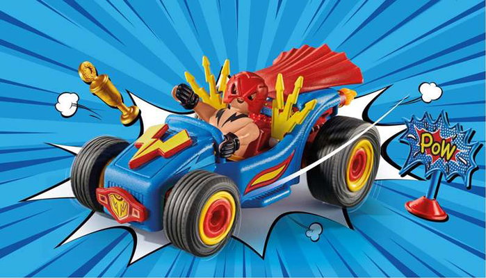 PLAYMOBIL Funstars Racing Luchador 71632