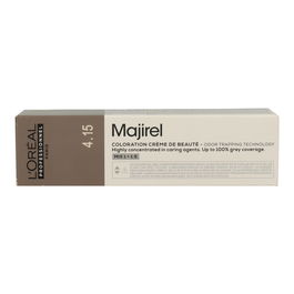 L'Oréal Majirel 4.15 - Tinte Permanente Profesional Castaño Medio Frío 60 ml