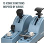 Thrustmaster TCA Quadrant Add-On Airbus Edition Negro, Azul
