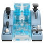 Thrustmaster TCA Quadrant Add-On Airbus Edition Negro, Azul