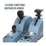 Thrustmaster TCA Quadrant Add-On Airbus Edition Negro, Azul