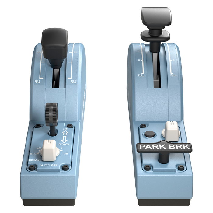 Thrustmaster TCA Quadrant Add-On Airbus Edition Negro, Azul Thrustmaster TCA Quadrant Add-On Airbus Edition Negro, Azul