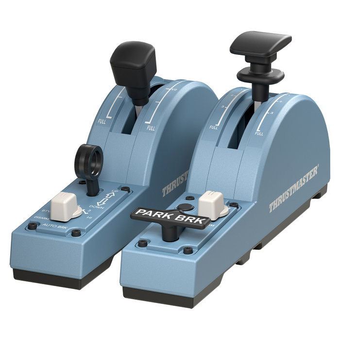 Thrustmaster TCA Quadrant Add-On Airbus Edition Negro, Azul Thrustmaster TCA Quadrant Add-On Airbus Edition Negro, Azul