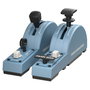 Thrustmaster TCA Quadrant Add-On Airbus Edition Negro, Azul