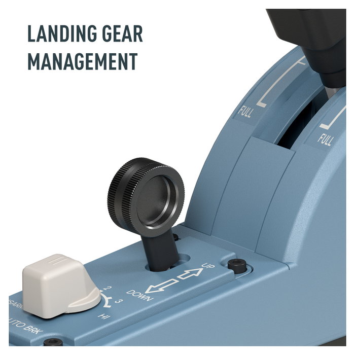 Thrustmaster TCA Quadrant Add-On Airbus Edition Negro, Azul Thrustmaster TCA Quadrant Add-On Airbus Edition Negro, Azul