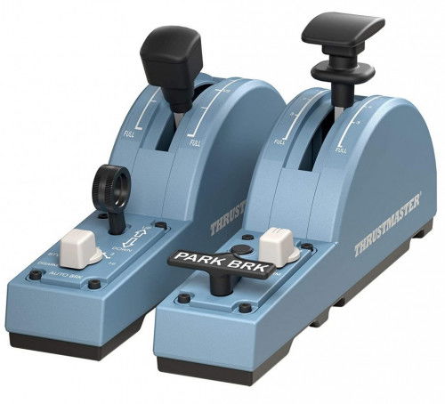 Thrustmaster 2960853 TCA Quadrant Add-On Airbus Edition Negro, Azul Simulador de Vuelo PC Thrustmaster 2960853 TCA Quadrant Add-On Airbus Edition Negro, Azul Simulador de Vuelo PC