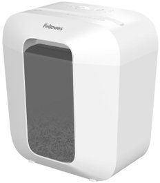 FELLOWES Destructora de documentos LX25 corte en partículas blanco