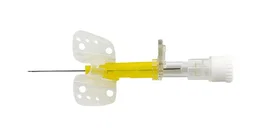 Kruuse Catéter IV Venocan con Alas 0,7x19mm 24G Amarillo (50 unidades)