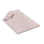 Mijölnir Alfombrilla de Baño de Algodón 100% Rosa y Blanco 60 x 90 cm 1000 gr/m²