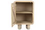 DKD Home Decor Mesita de Noche Urban Marron Roble 40 x 65 x 45 cm