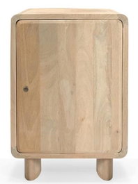 DKD Home Decor Mesita de Noche Urban Marron Roble 40 x 65 x 45 cm