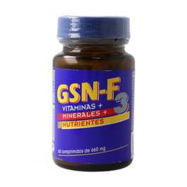 GSN F-3 Multivitamin Complex 60 Comprimidos Complemento Alimenticio
