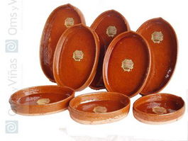 ASADOR Plato Oval Asador para Horno 35 cm