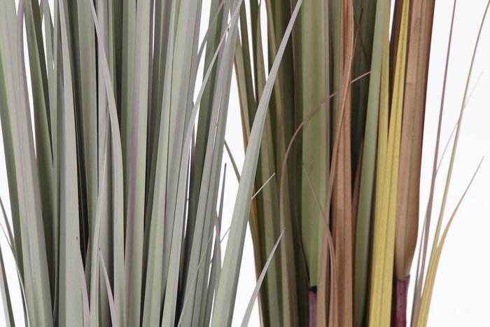 DKD Home Decor Planta 20x120x20 cm (4 Unidades) Marron Verde