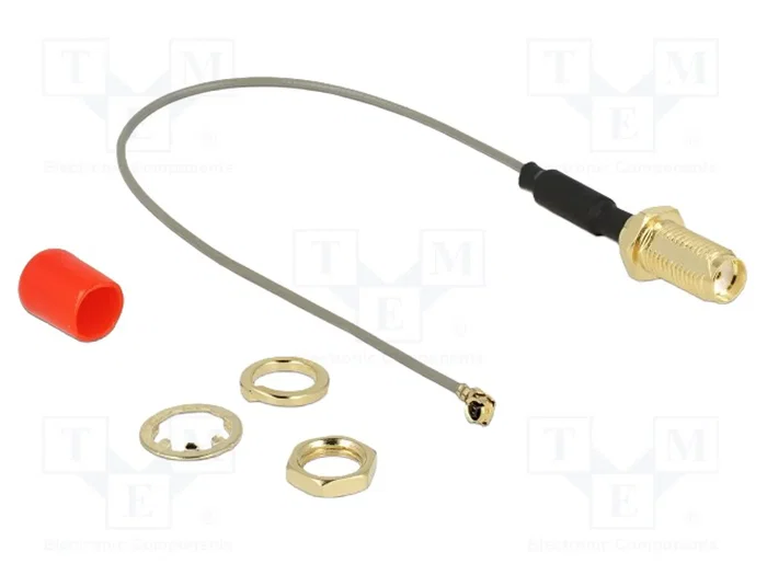 DeLOCK 89832 Cable coaxial SMA a MHF® I Stecker 1.13 de 0,1 m DeLOCK 89832 Cable coaxial SMA a MHF® I Stecker 1.13 de 0,1 m