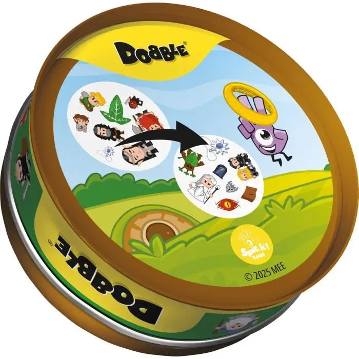 Asmodee Dobble: El Señor de los Anillos - ASM3558380128908 - Juego de cartas en francés Asmodee Dobble: El Señor de los Anillos - ASM3558380128908 - Juego de cartas en francés