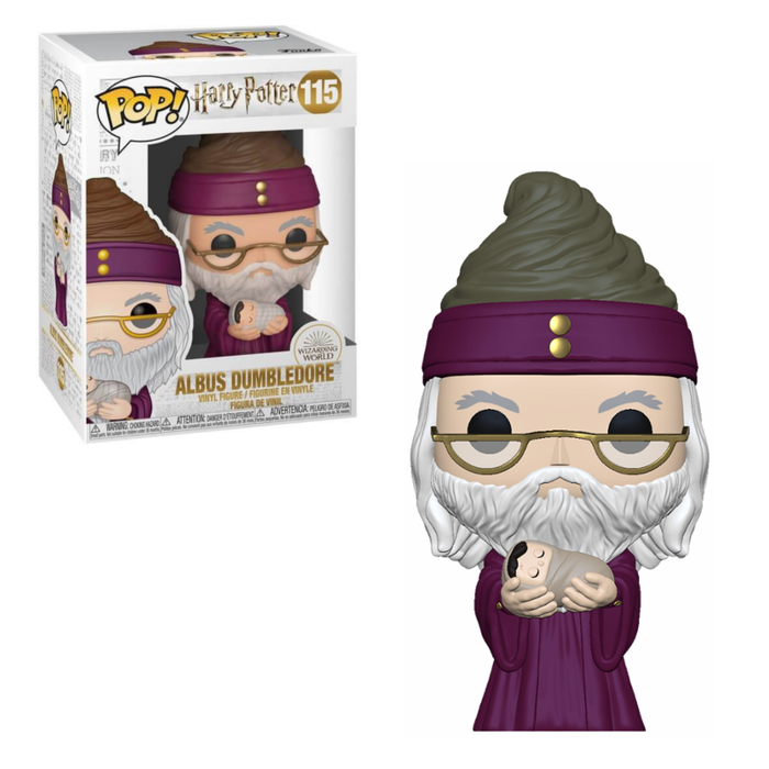 Funko POP! Harry Potter Albus Dumbledore con Baby Harry