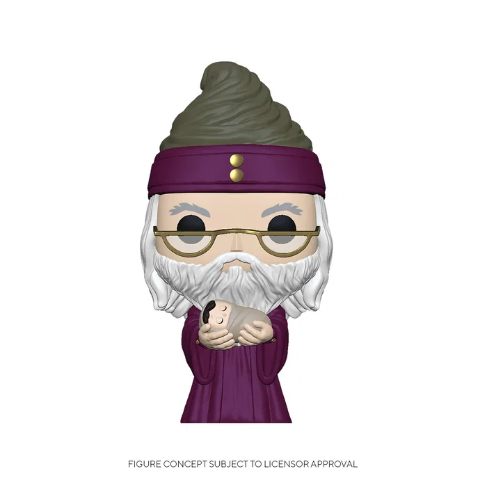 Funko POP! Harry Potter Albus Dumbledore con Baby Harry