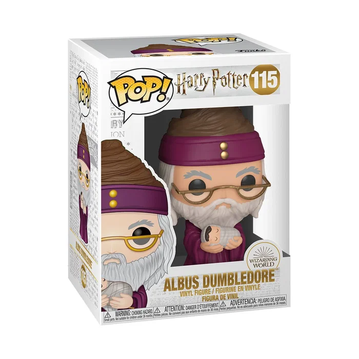 Funko POP! Harry Potter Albus Dumbledore con Baby Harry