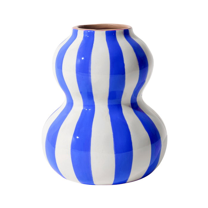 Home Deco Factory Jarrón Dolce Vita, 15 cm de altura, colores surtidos (amarillo, azul, rosa, verde)