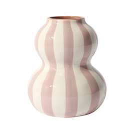 Home Deco Factory Jarrón Dolce Vita, 15 cm de altura, colores surtidos (amarillo, azul, rosa, verde)