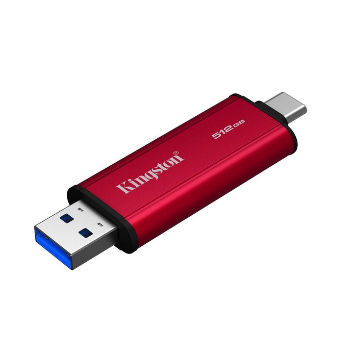 Kingston Dual Portable SSD 512GB Rojo, Negro Kingston Dual Portable SSD 512GB Rojo, Negro