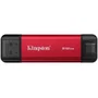 Kingston SPSD/512GB Disco Externo SSD Portable Dual 512GB USB Tipo-C y USB 3.2 Rojo