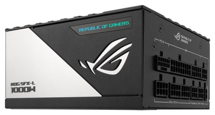 Asus ROG Loki SFX-L 1000W Platinum Modular Negro, Plata
