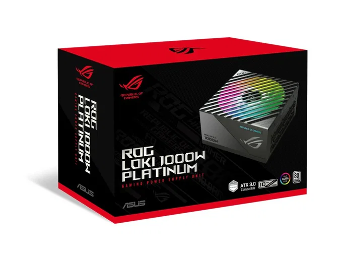 Asus ROG Loki SFX-L 1000W Platinum Modular Negro, Plata