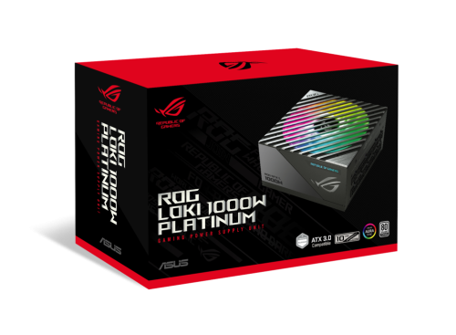 Asus 90YE00N1-B0NA00 ROG Loki SFX-L 1000W Platinum Fuente de Alimentación para PC SFX ATX Negro Plata