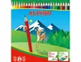 Alpino Lápices de Colores Borrables, Estuche de 24 Unidades Surtidas
