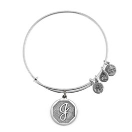 Alex And Ani Pulsera J II Acabado Env Gris