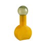 Ixia Figura Botella Verde-amarillo en Cristal