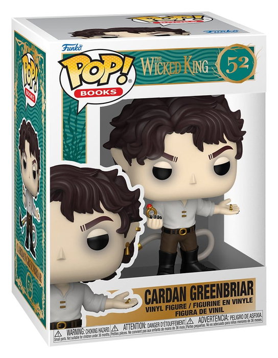 Funko Pop! Cardan Greenbriar - The Folk of the Air (The Wicked King) de POP! Books Funko Pop! Cardan Greenbriar - The Folk of the Air (The Wicked King) de POP! Books