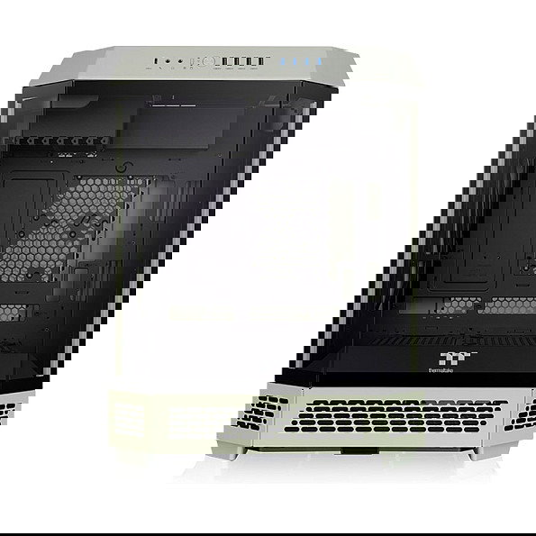 Thermaltake CA-1Z1-00MEWN-00 Midi Tower The Tower 600 Matcha Green para PC de Juego con Panel de Vidrio Templado