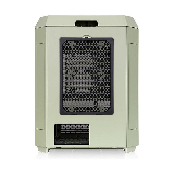 Thermaltake CA-1Z1-00MEWN-00 Midi Tower The Tower 600 Matcha Green para PC de Juego con Panel de Vidrio Templado