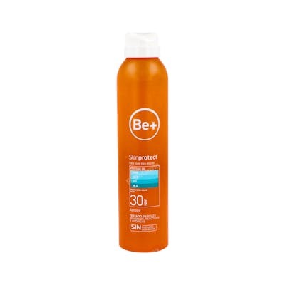 BE+ Protector Solar SPF 30+ Aerosol Transparente 200ml BE+ Protector Solar SPF 30+ Aerosol Transparente 200ml
