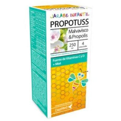 Dietmed Propotuss Jarabe Infantil para la Tos con Própolis Sabor Limón y Miel 250ml Dietmed Propotuss Jarabe Infantil para la Tos con Própolis Sabor Limón y Miel 250ml