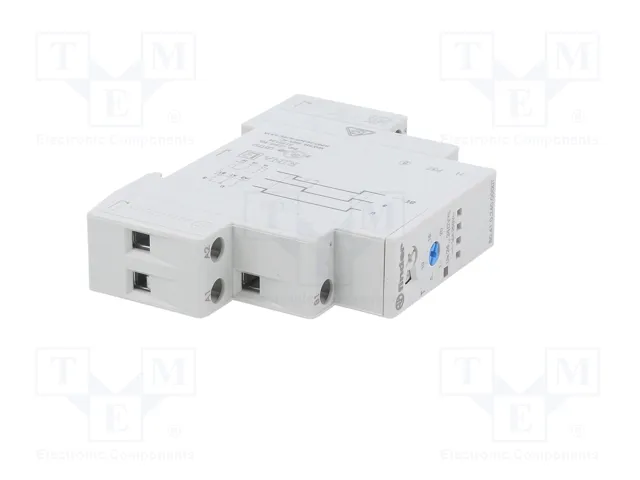 FINDER Relé de tiempo Serie 80, 24-240V AC/DC, SPDT