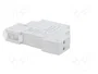 FINDER Relé de tiempo Serie 80, 24-240V AC/DC, SPDT