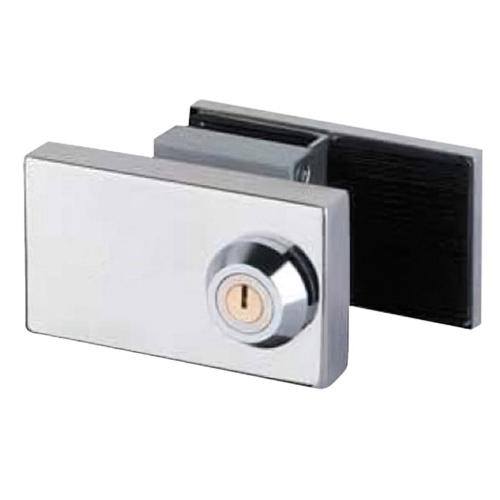Wolfpack Linea Profesional Cerradura CBM 2002 para Puerta de Cristal con Llave Tubular