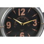 DKD Home Decor Reloj de Pared Metal Avión Plateado